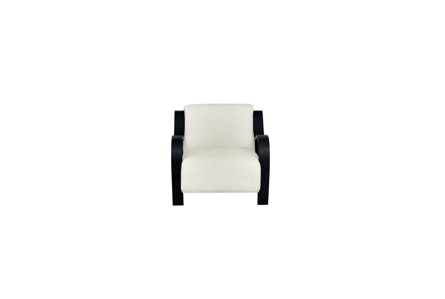 CH560 BLACK ARM CHAIR