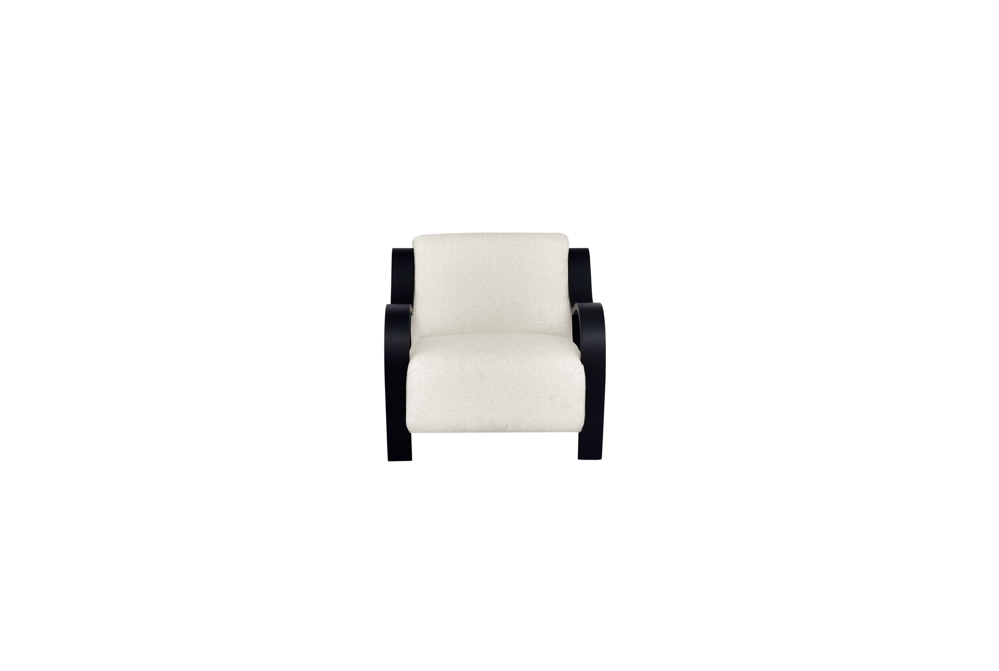 CH560 BLACK ARM CHAIR