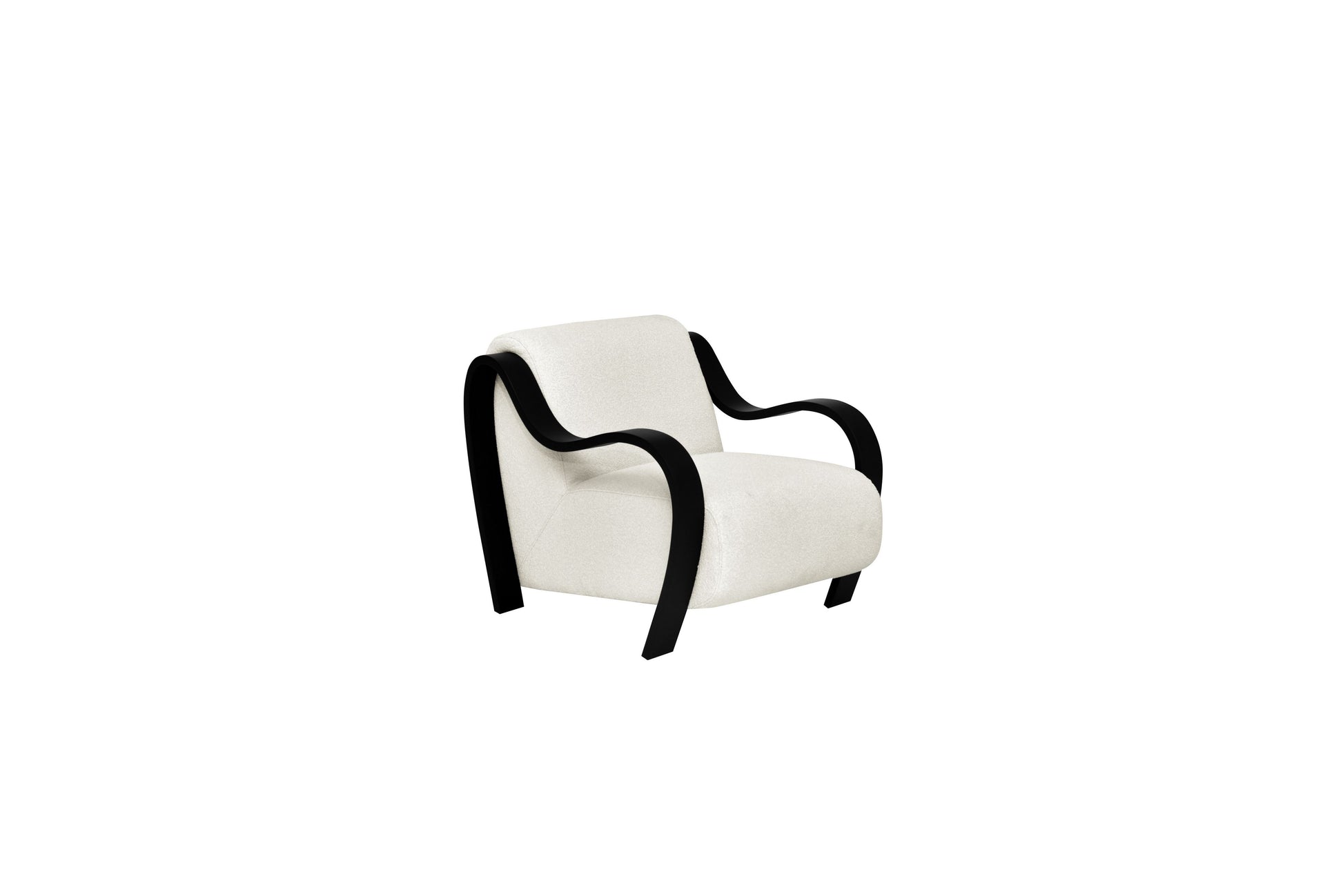 CH560 BLACK ARM CHAIR