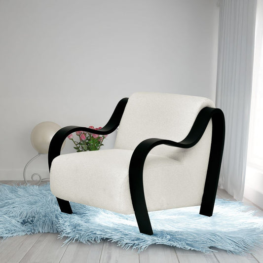 CH560 BLACK ARM CHAIR