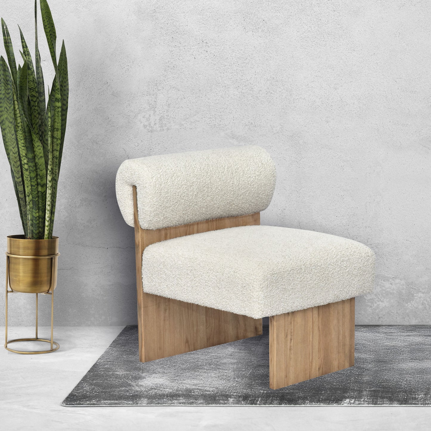 CH562 NATURAL ARM CHAIR