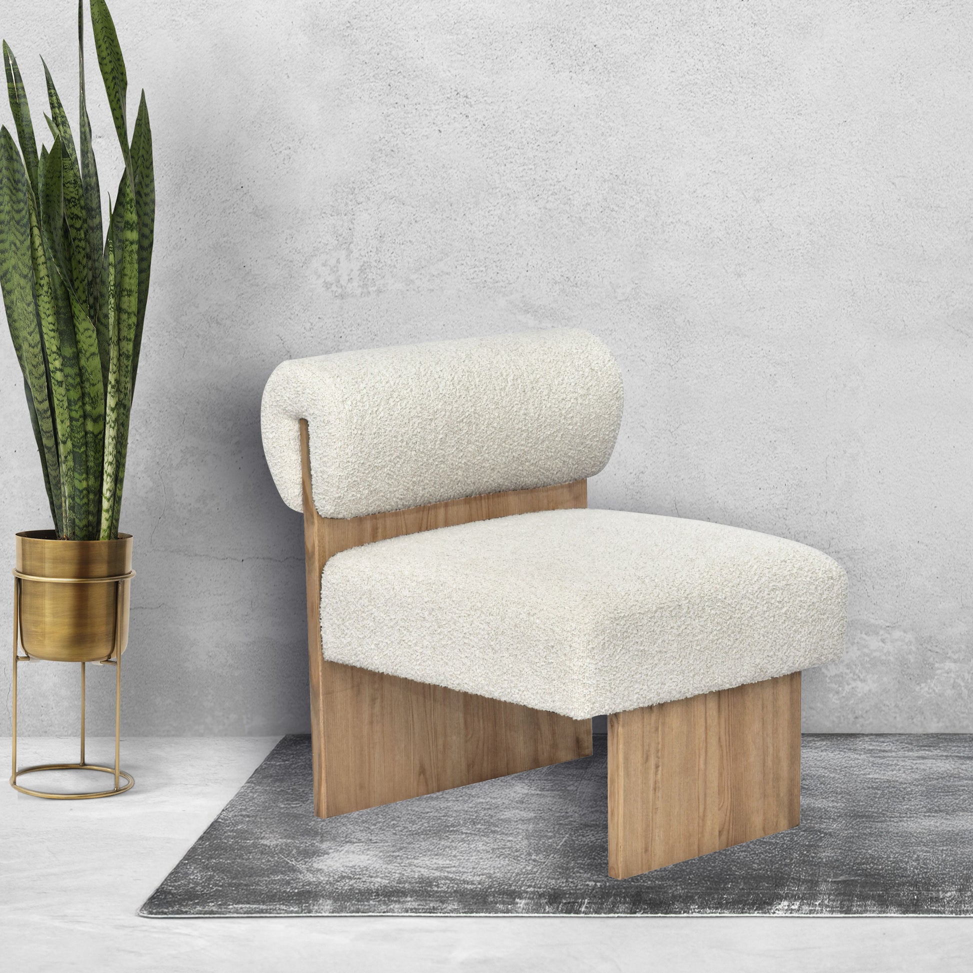 CH562 NATURAL ARM CHAIR