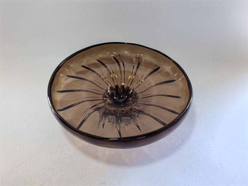 GP571 BROWN CENTERPIECE GLASS