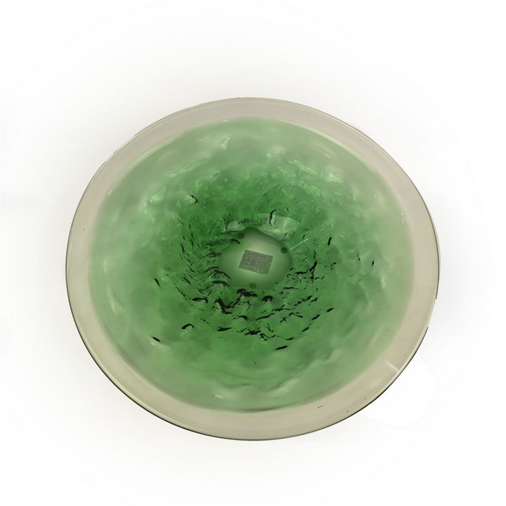 GP572 GREEN CENTERPIECE GLASS