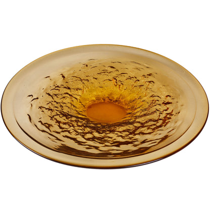 GP572 AMBER CENTERPIECE GLASS