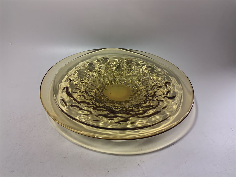 GP572 AMBER CENTERPIECE GLASS