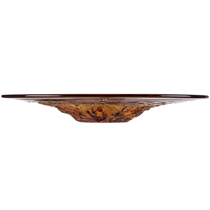 GP572 AMBER CENTERPIECE GLASS