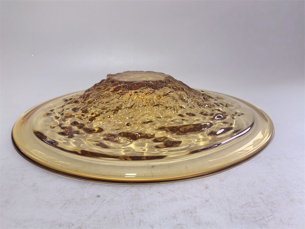 GP572 AMBER CENTERPIECE GLASS