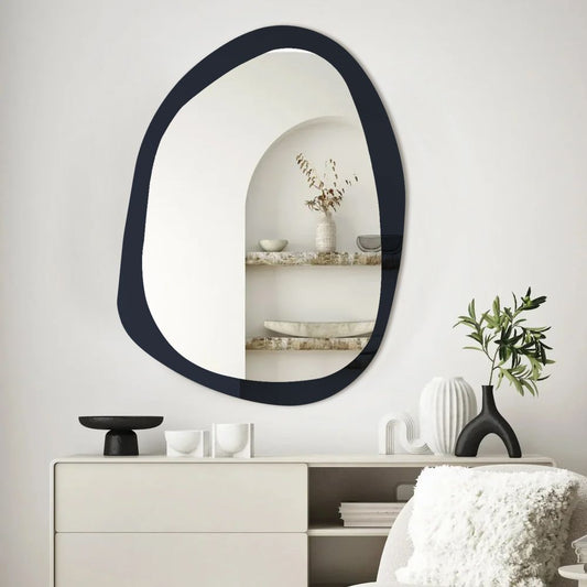 M566 BLACK DECORATIVE MIRROR