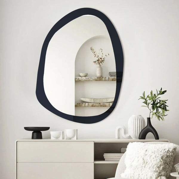 M566 BLACK DECORATIVE MIRROR