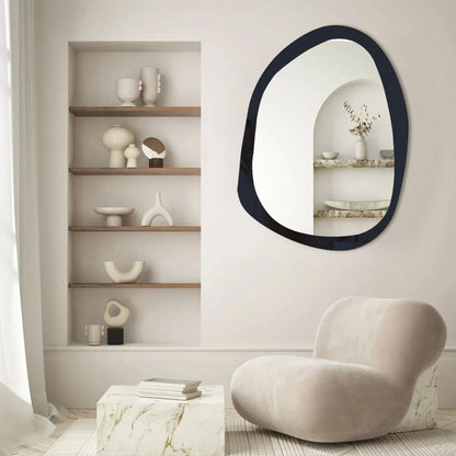 M566 BLACK DECORATIVE MIRROR