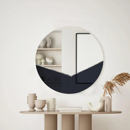 M568 BLACK DECORATIVE MIRROR