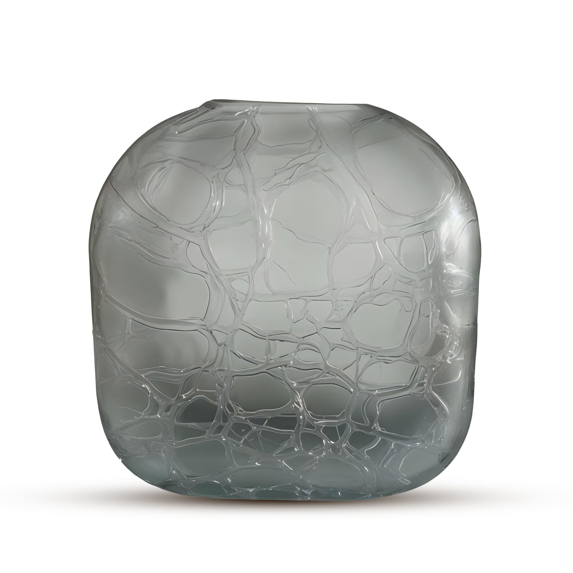 GV516 GRAY GLASS VASES