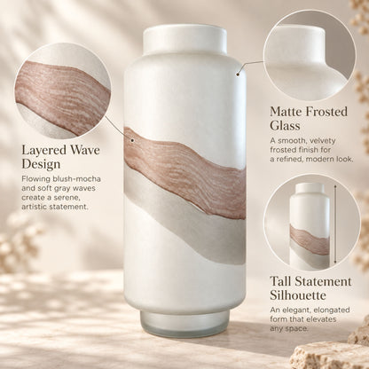 GV518 MOCHA CENTERPIECE GLASS VASES