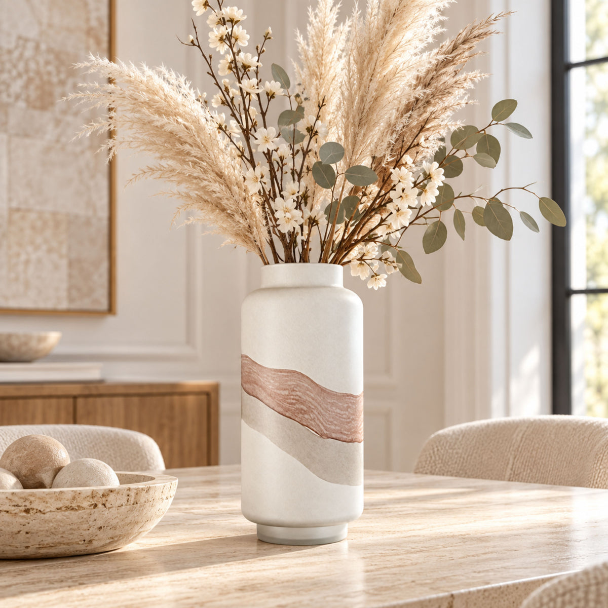 GV518 MOCHA CENTERPIECE GLASS VASES