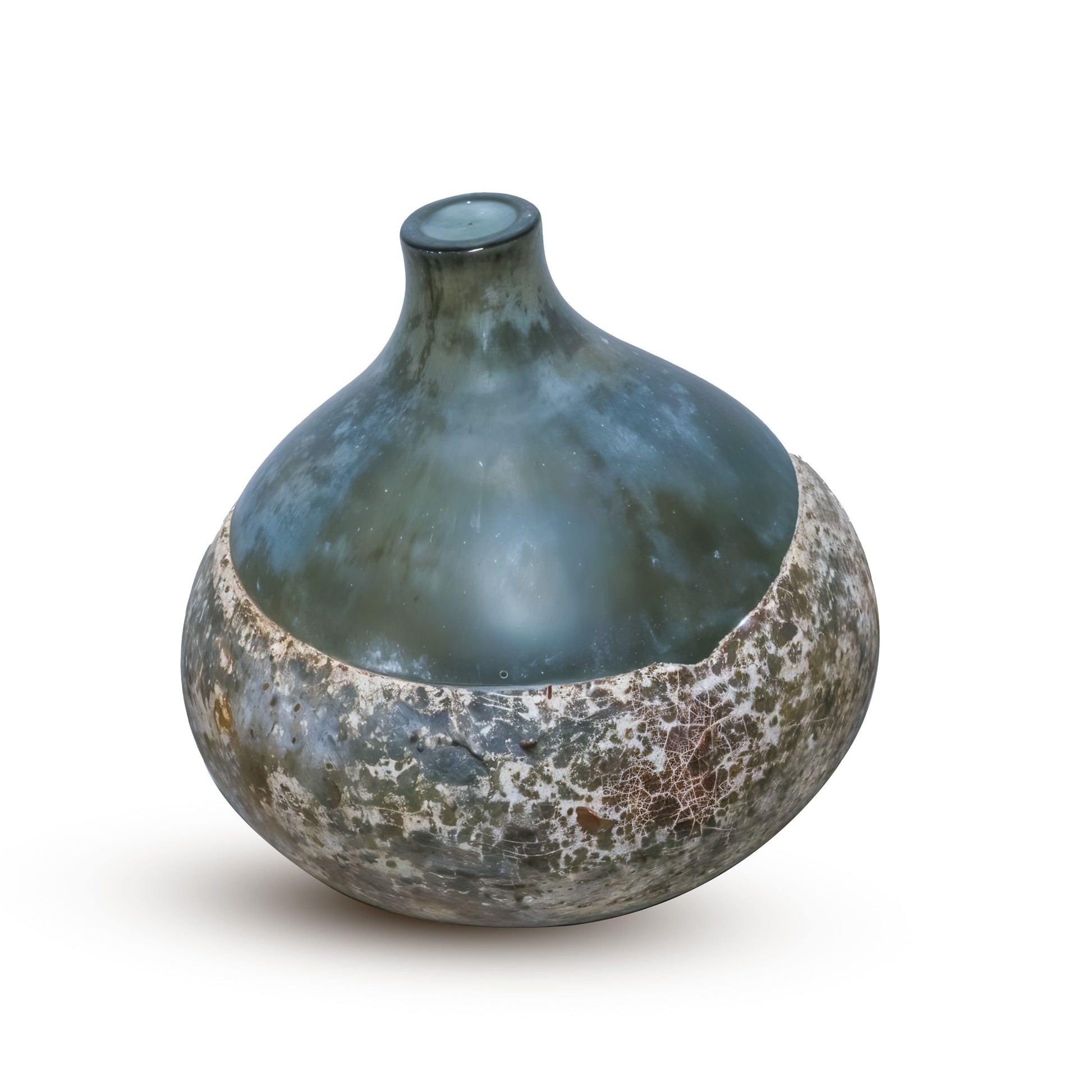 GV522 GRAY CENTERPIECE GLASS VASES