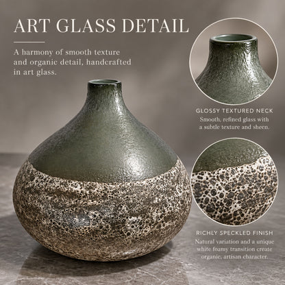 GV522 GRAY CENTERPIECE GLASS VASES
