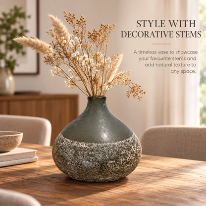 GV522 GRAY CENTERPIECE GLASS VASES