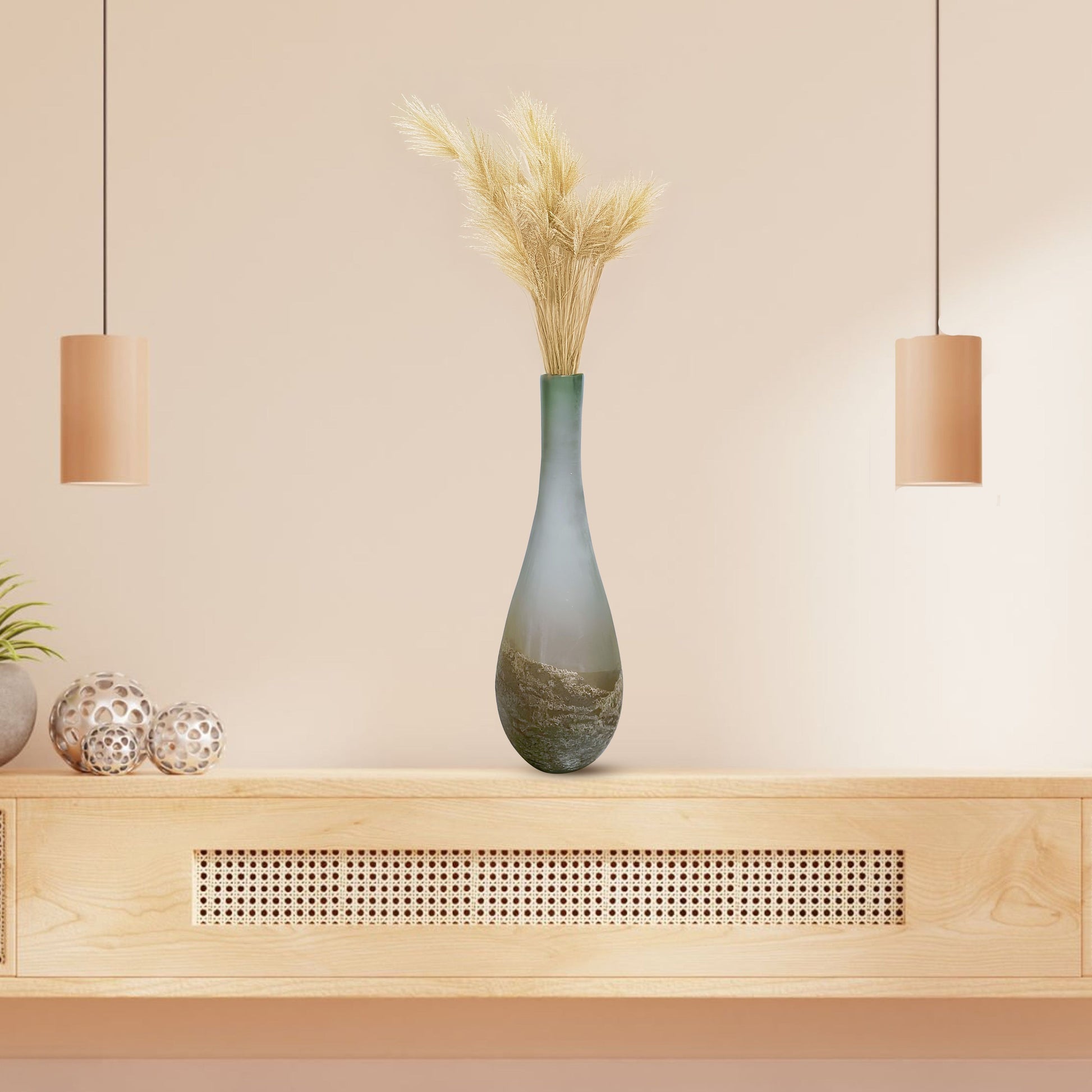 GV525 OMBRE CENTERPIECE GLASS VASES