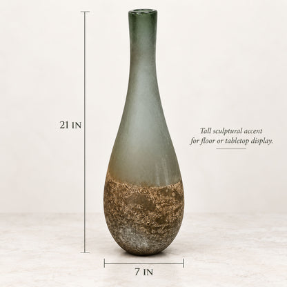 GV525 OMBRE CENTERPIECE GLASS VASES