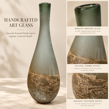 GV525 OMBRE CENTERPIECE GLASS VASES
