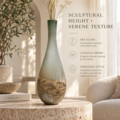 GV525 OMBRE CENTERPIECE GLASS VASES