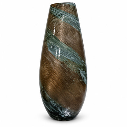 GV526 GOLD SILVER CENTERPIECE GLASS VASES
