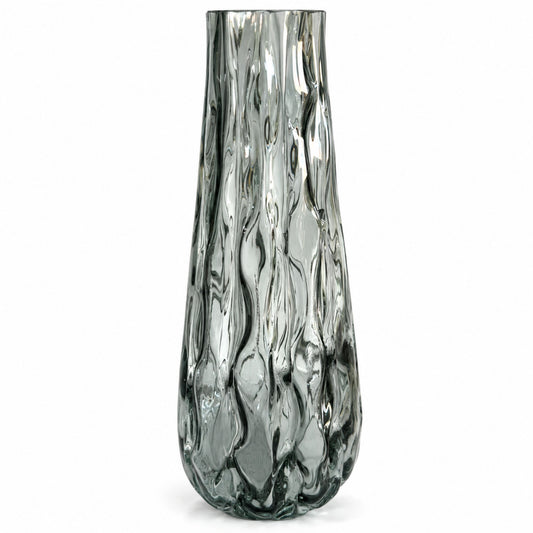 GV529 GRAY CENTERPIECE GLASS VASES