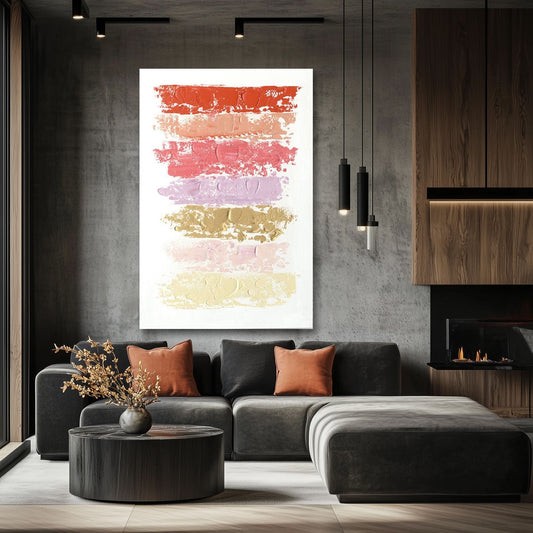WA593 PASTEL CANVAS WALL ART