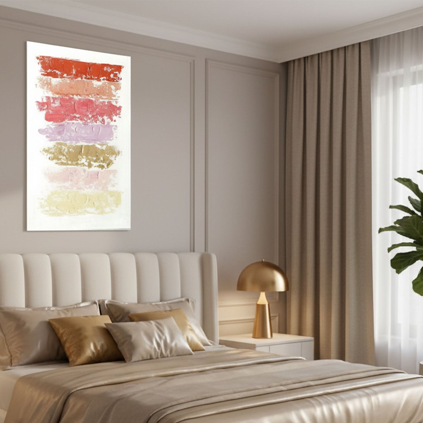 WA593 PASTEL CANVAS WALL ART
