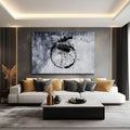 Momentum Frameless Oil Painting Large Hand-Painted Canvas Wall Art 47"X31"