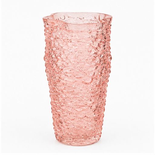 GV610 PINK GLASS VASES