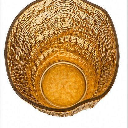 GV611 AMBER GLASS VASES