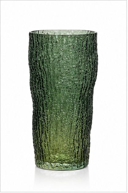 GV611 GREEN GLASS VASES