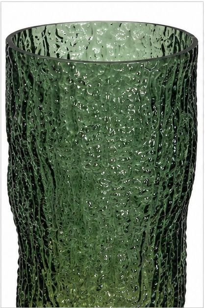 GV611 GREEN GLASS VASES