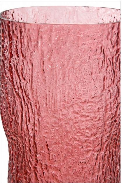 GV611 RED GLASS VASES