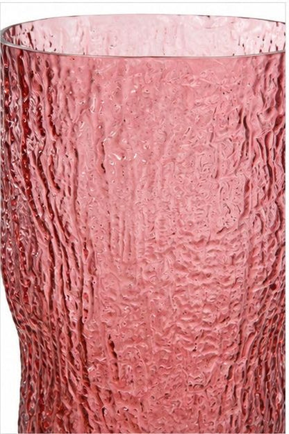 GV611 RED GLASS VASES
