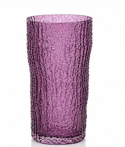 GV611 PURPLE GLASS VASES