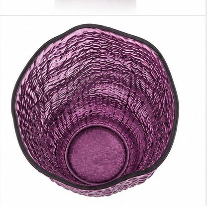 GV611 PURPLE GLASS VASES