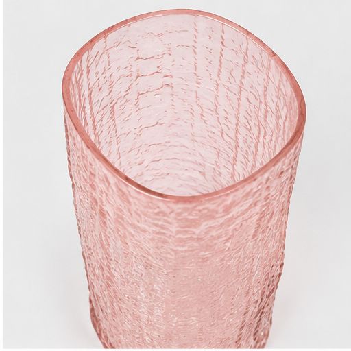 GV611 PINK GLASS VASES