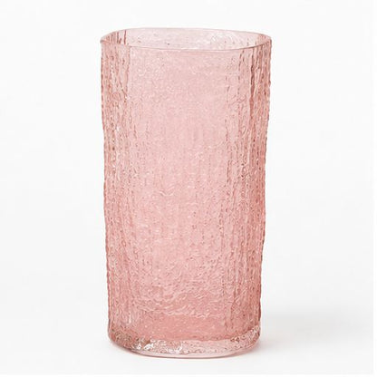 GV611 PINK GLASS VASES