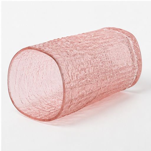 GV611 PINK GLASS VASES
