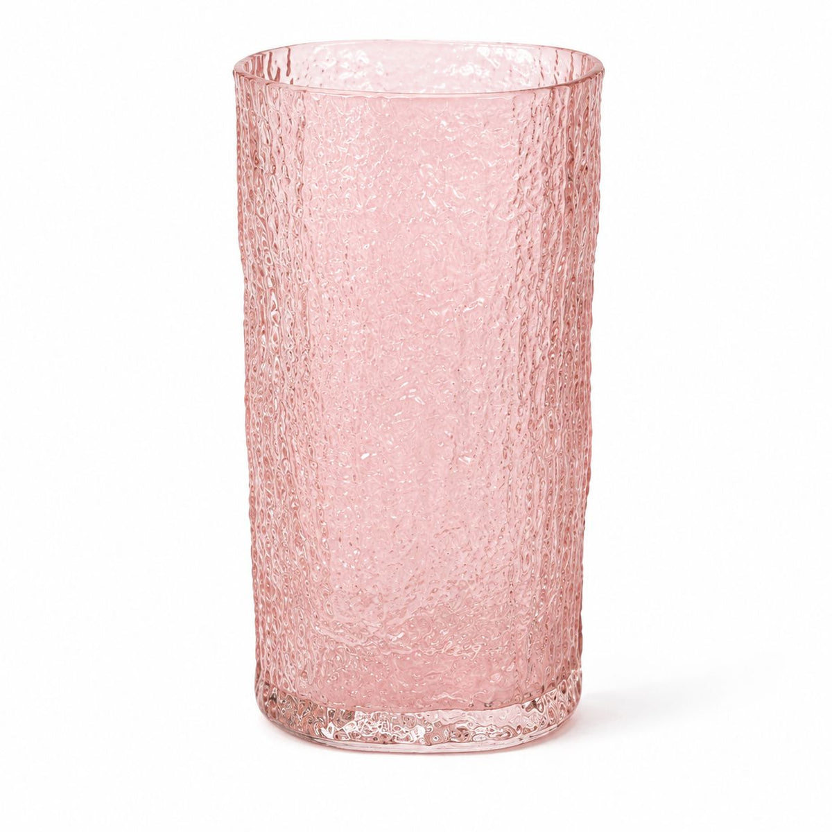 GV611 PINK GLASS VASES