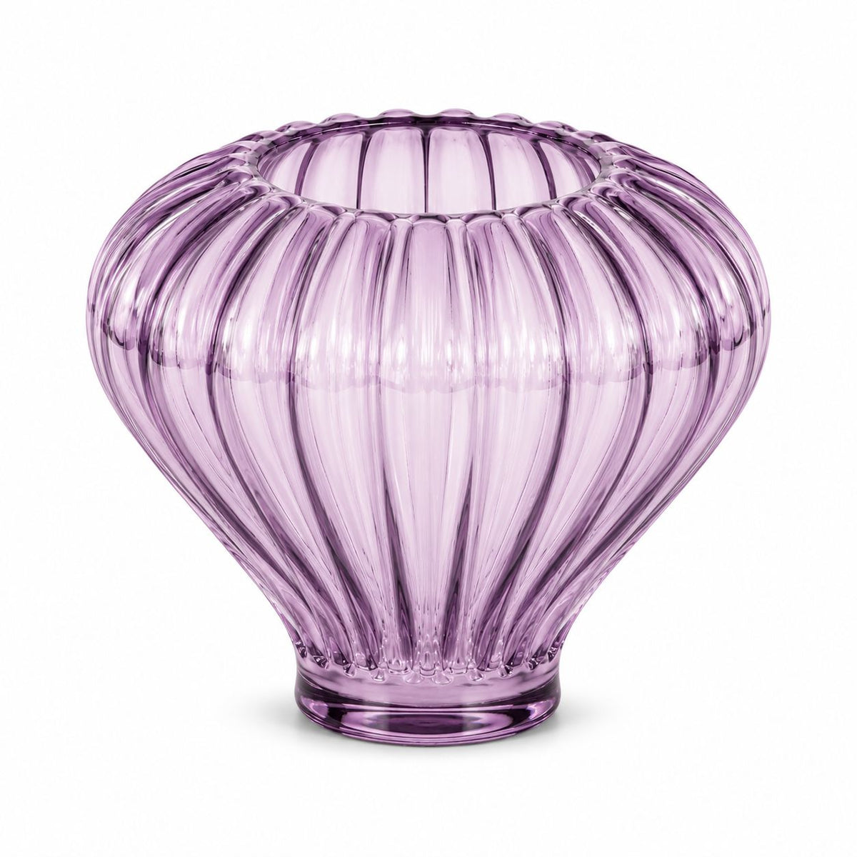GV612 PURPLE GLASS VASES