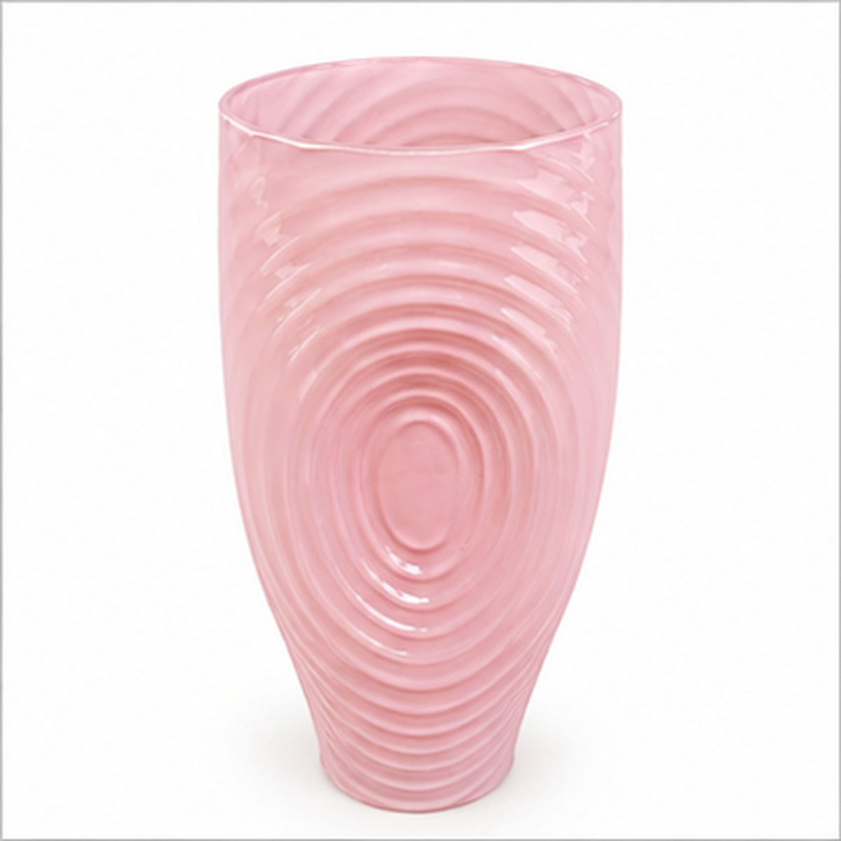 GV613 MATT PINK GLASS VASES