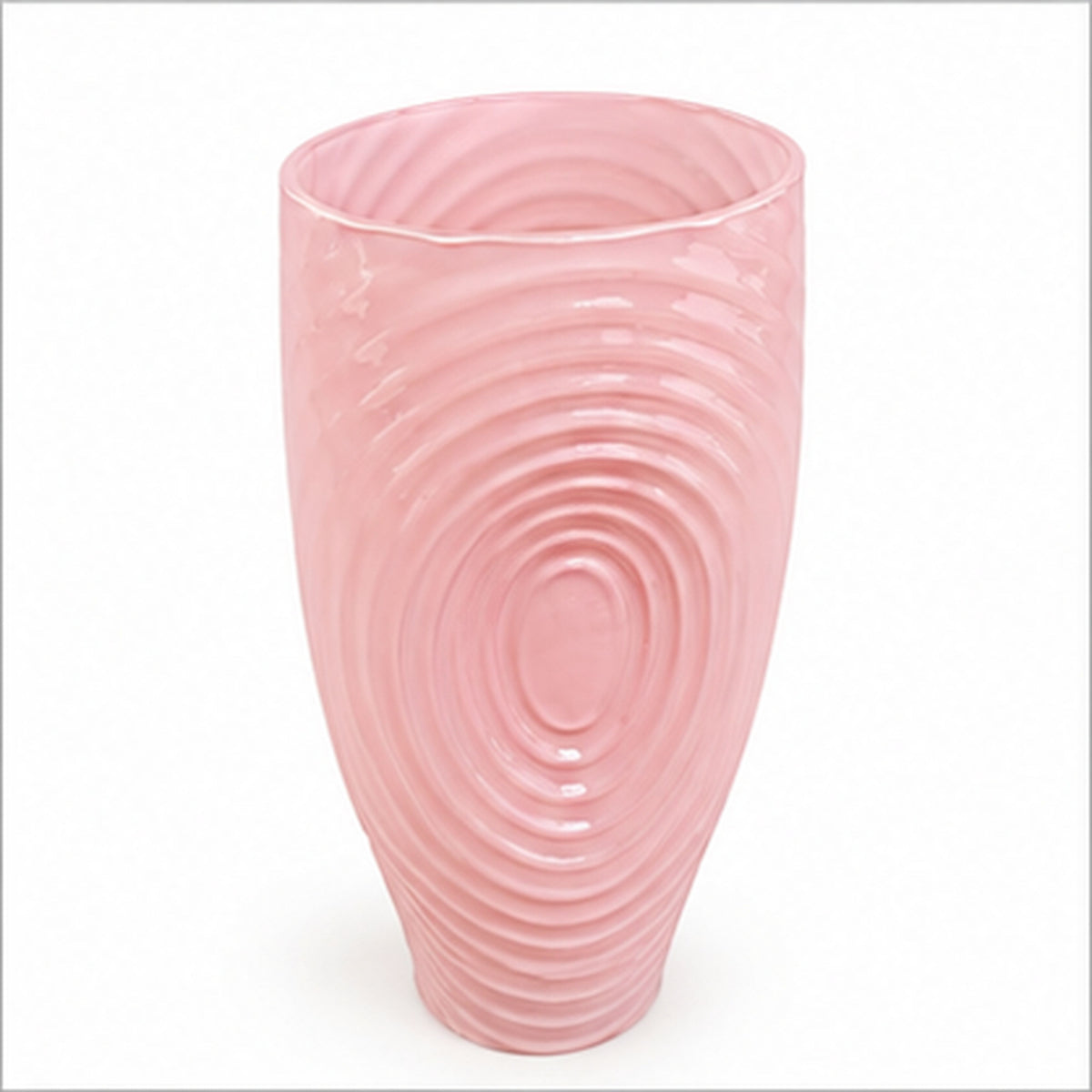 GV613 MATT PINK GLASS VASES