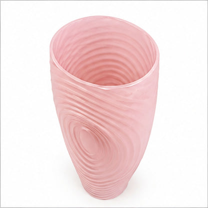 GV613 MATT PINK GLASS VASES
