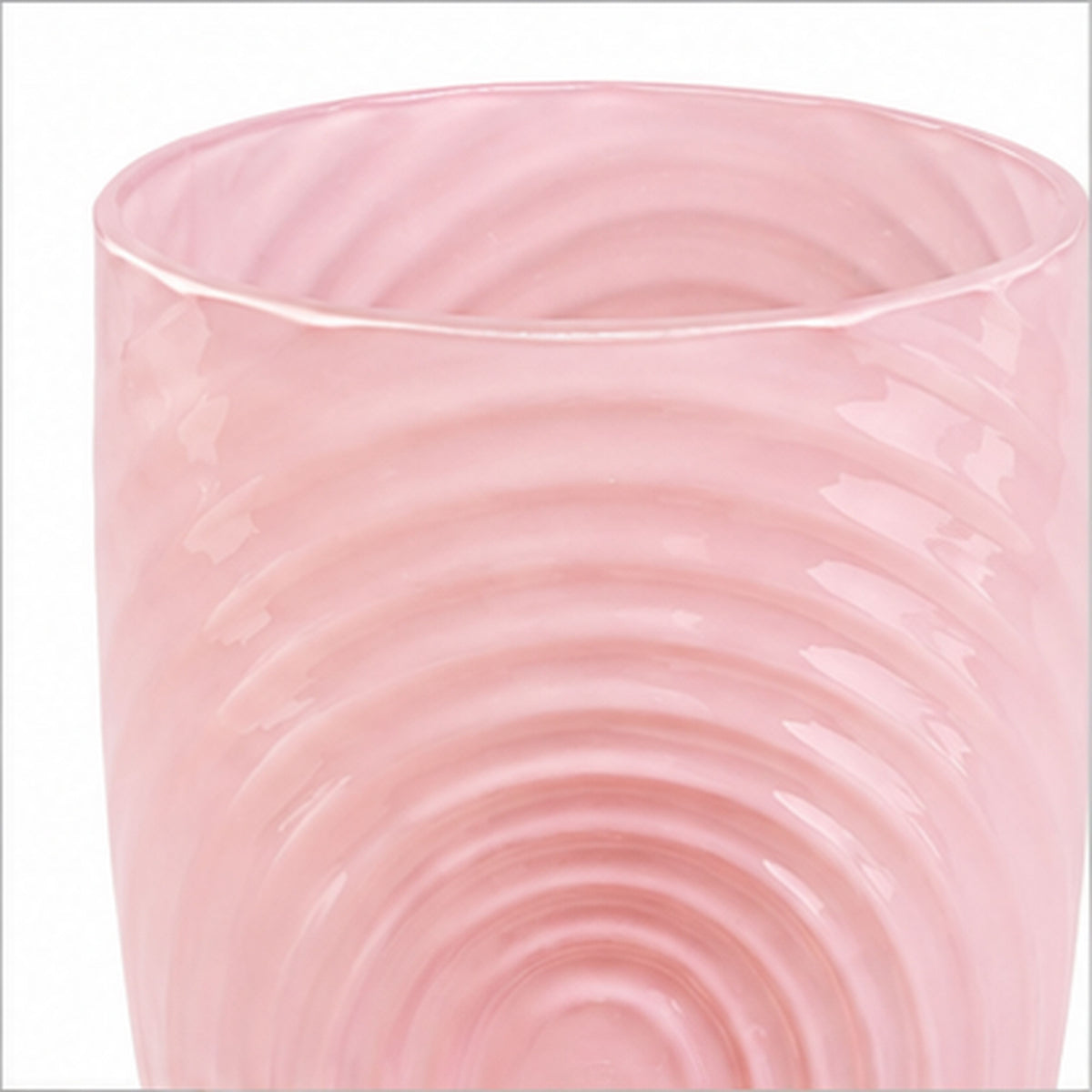 GV613 MATT PINK GLASS VASES