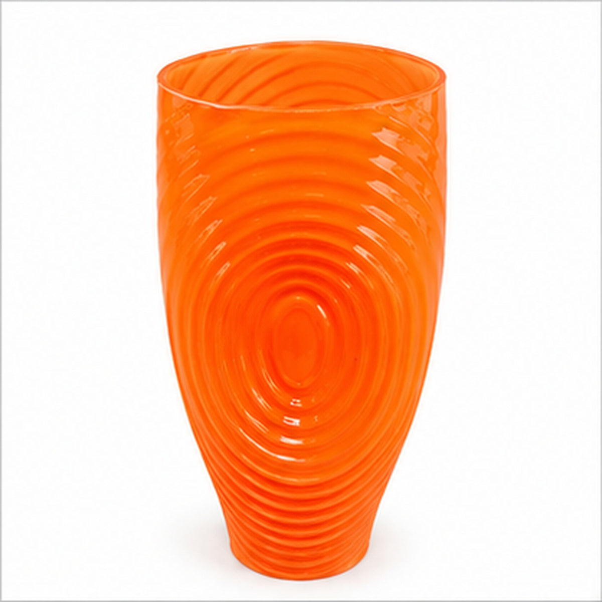 GV613 ORANGE GLASS VASES