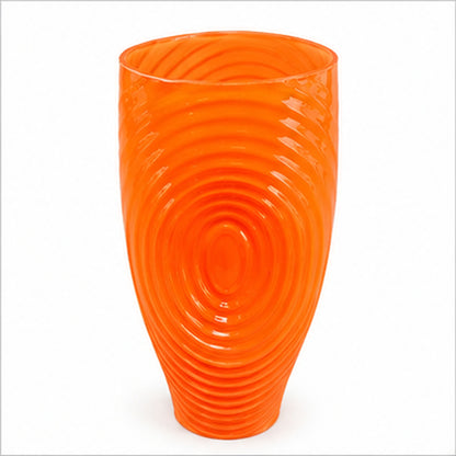 GV613 ORANGE GLASS VASES